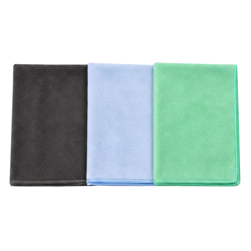 Premium 350GSM Glass Cleaning Microfiber Cloth – Streak-Free Glass Cloth