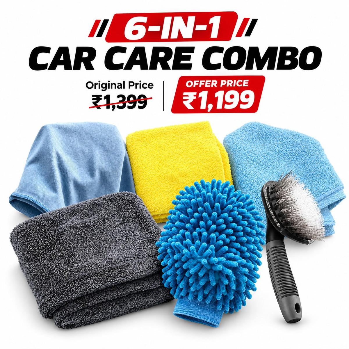 6-in-1 Car Care Combo