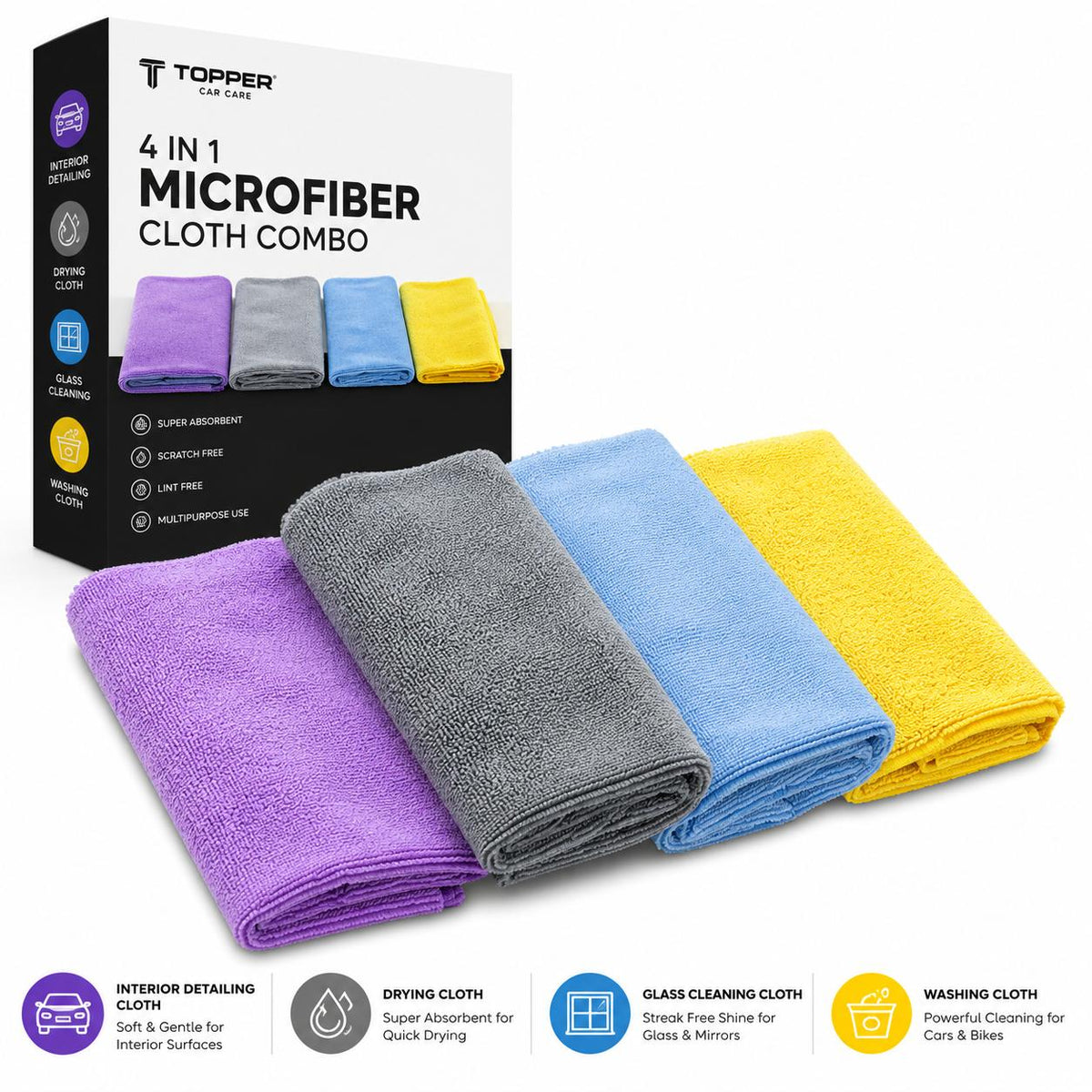 4-in-1 Microfiber Combo